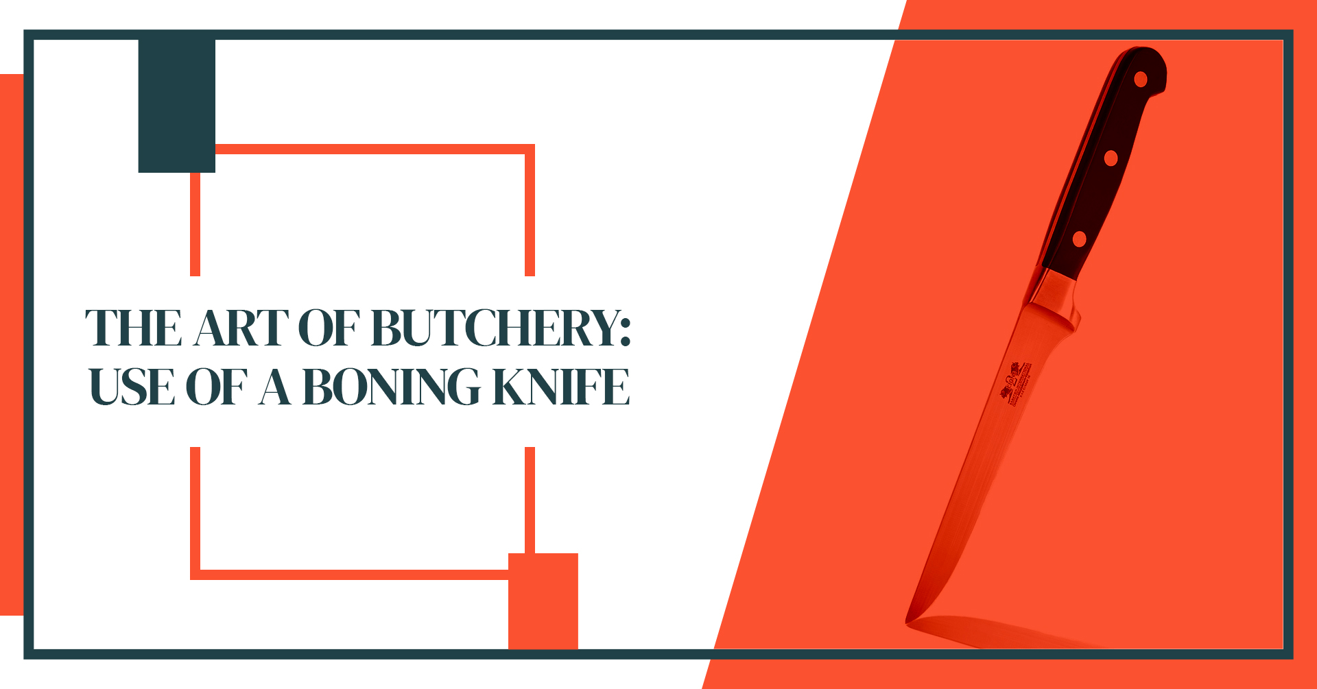 The Art of Butchery Use of a Boning Knife for Precise Meat Preparation